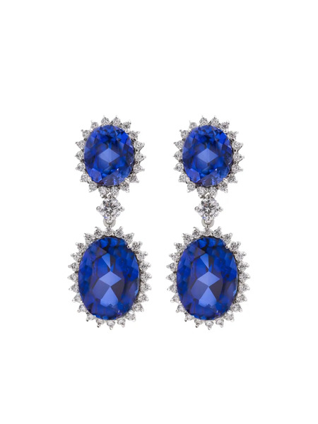  Juwelina Paris Prima Donna Earrings - Silver 
