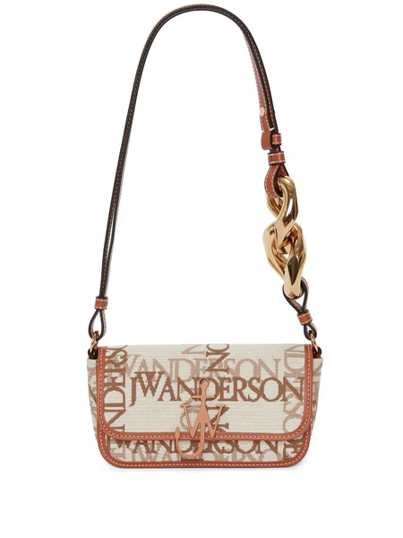  Jw Anderson Anchor Chain Shoulder Bag - Neutrals 
