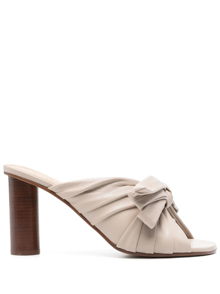  Jw Anderson Bow Sandals - Neutrals 