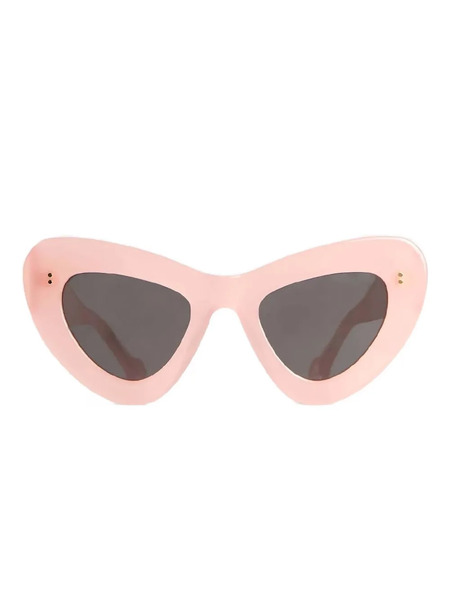  Jw Anderson Butterfly-frame Sunglasses - Pink 