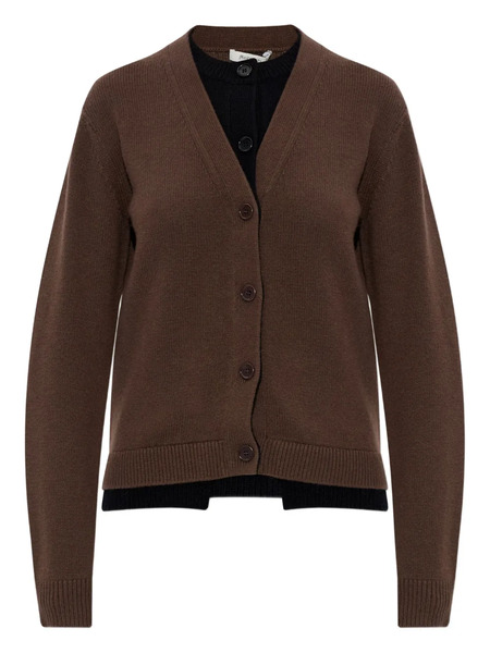  Jw Anderson Button-front Wool Cardigan - Brown 