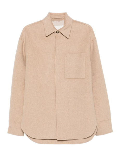  Jw Anderson Buttoned Patch-pocket Jacket - Neutrals 