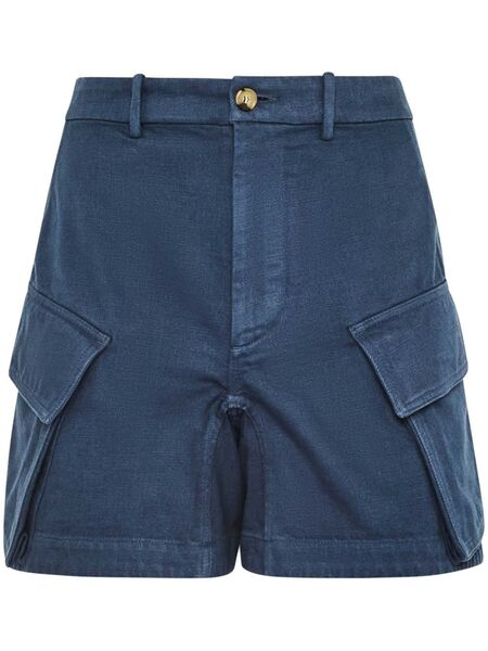  Jw Anderson Cargo Twill Shorts - Blue 