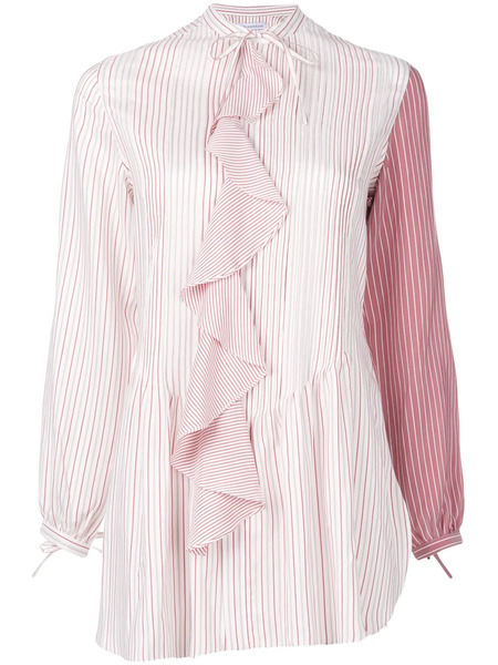  Jw Anderson Contrast Sleeve Shirt - Pink 