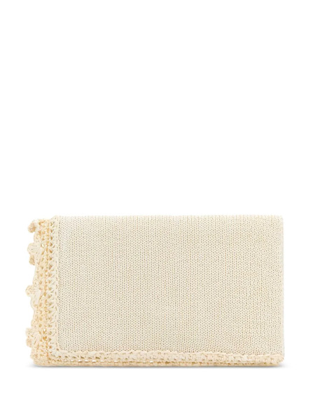  Jw Anderson Crochet Clutch Bag - White 