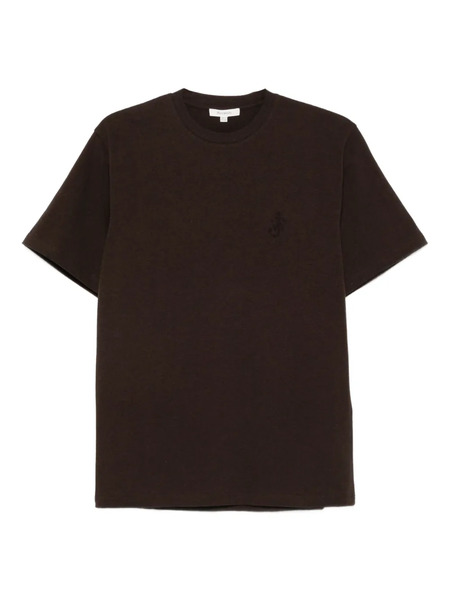  Jw Anderson Embroidered Cottont-shirt - Brown 