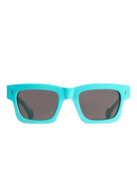  Jw Anderson Jwa02 Rectangle-frame Sunglasses - Blue 