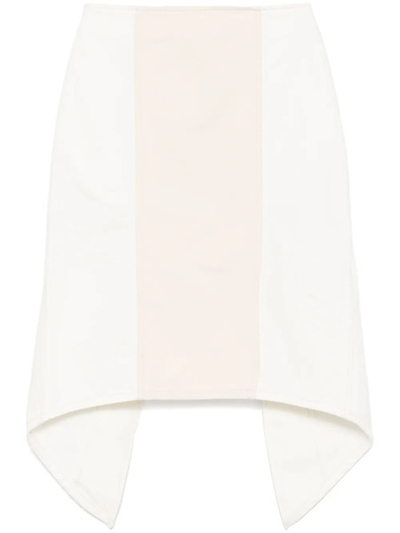  Jw Anderson Layered Midi Skirt - White 
