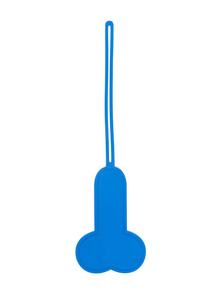  Jw Anderson Logo-debossed Keychain - Blue 