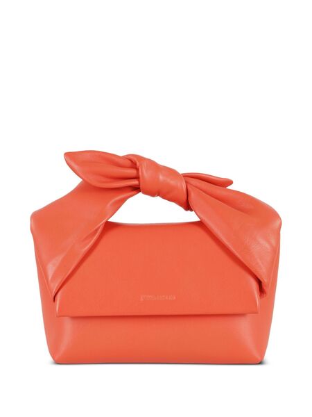  Jw Anderson Midi Twister Tote Bag - Orange 