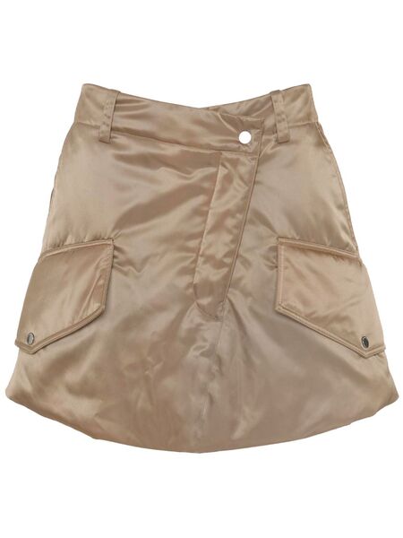  Jw Anderson Mini Gonna Cargo Con Design Imbottito - Neutrals 