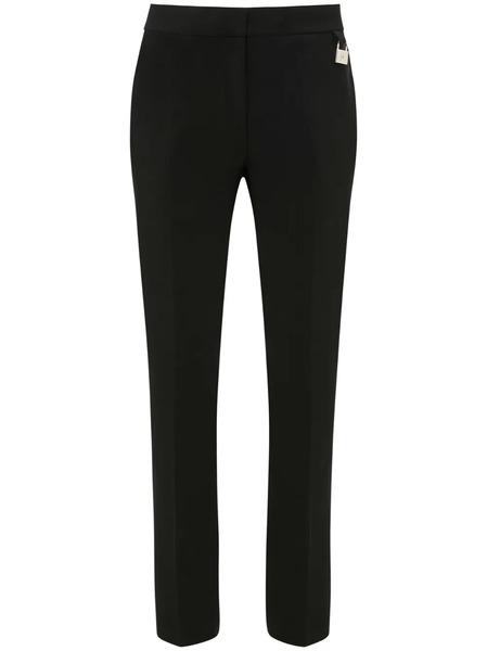  Jw Anderson Padlock-embellished Slim-leg Trousers - Black 