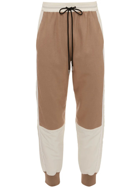  Jw Anderson Panelled Drawstring Track Pants - Neutrals 