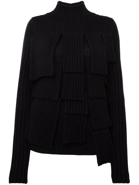  Jw Anderson Panelled Flap Sweater - Blue 