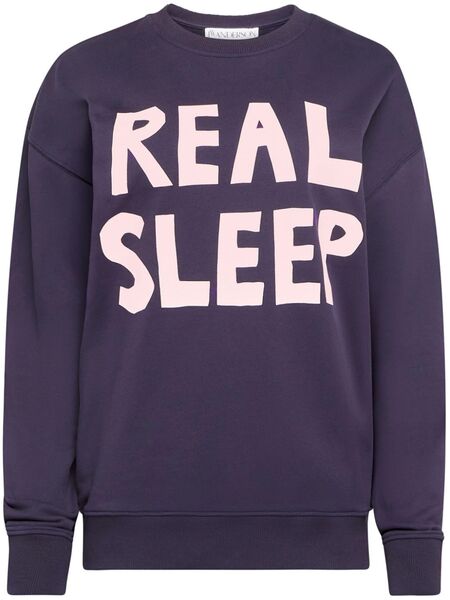  Jw Anderson Real Sleep Sweatshirt - Blue 