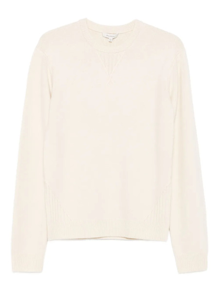  Jw Anderson Ribbed Crew-neck Sweater - Neutrals 