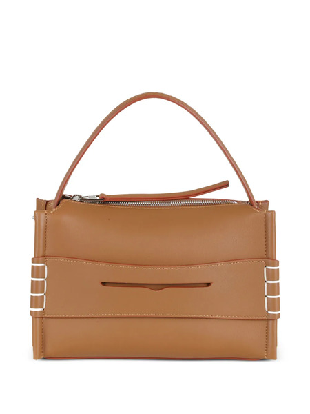 Jw Anderson Small Penny-strap Tote Bag - Neutrals 