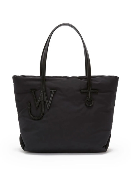  Jw Anderson Small Puffy Anchor Tote Bag - Black 