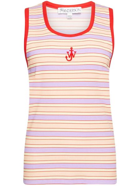  Jw Anderson Striped Vest - Pink 
