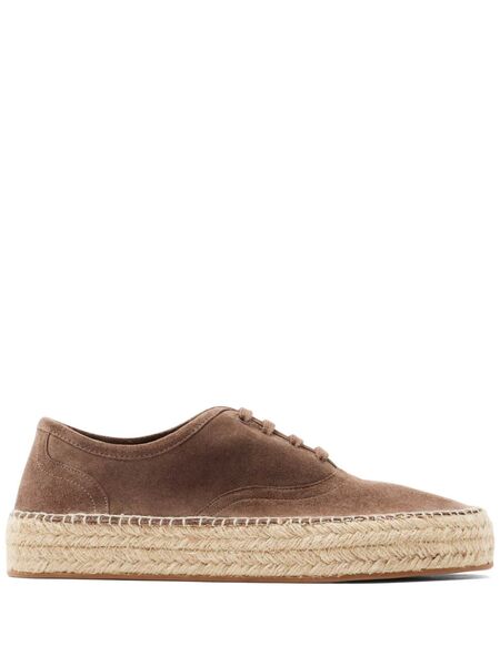  Jw Anderson Suede Espadrilles - Brown 