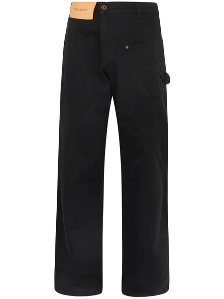  Jw Anderson Twisted Jeans - Black 