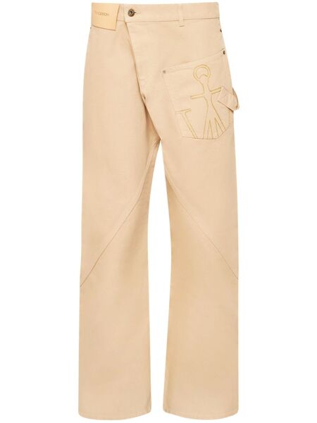  Jw Anderson Twisted Jeans - Neutrals 