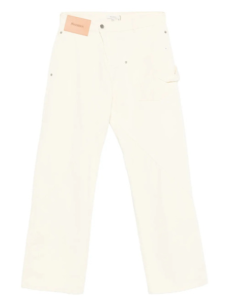  Jw Anderson Twisted Workwear Jeans - Yellow 