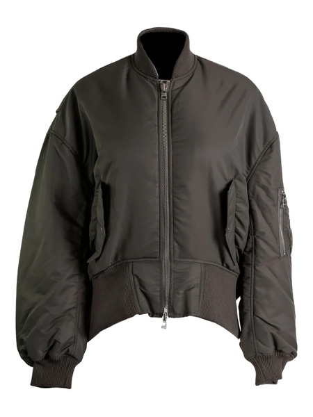  Jw Anderson Zip-fastening Bomber Jacket - Grey 