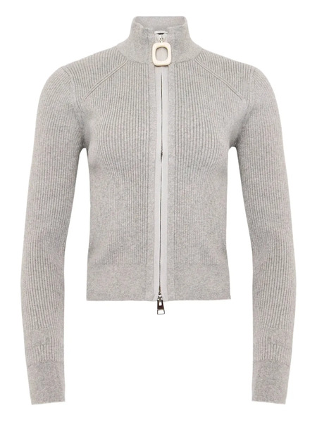  Jw Anderson Zip-up Cardigan - Grey 