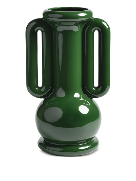  &k Amsterdam Amfora Side-handles Vase (36cm X 21.5cm) - Green 