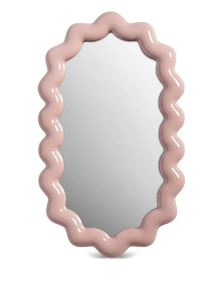  &k Amsterdam Zigzag Mirror - Pink 