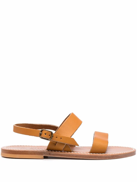  K. Jacques Barigoule Slingback Sandals - Brown 