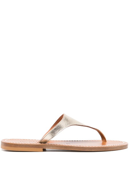  K. Jacques Pegase Flip Flops - Gold 