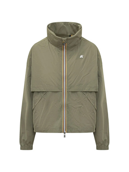  K-way Aubette Memory Touch Zip Jacket - Green 