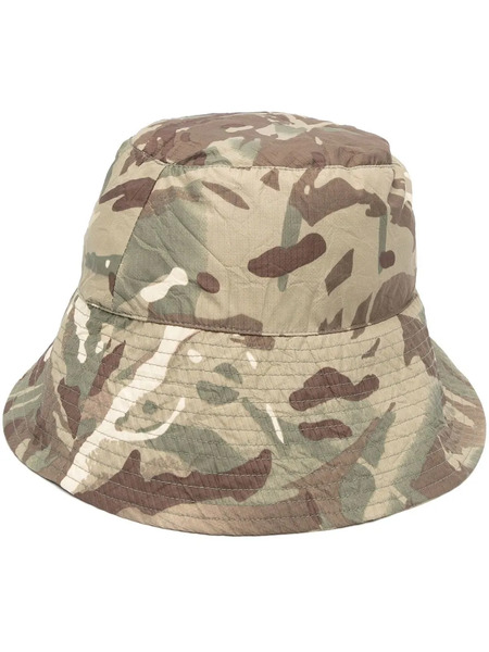  K-way Camouflage Wide-brim Bucket Hat - Green 