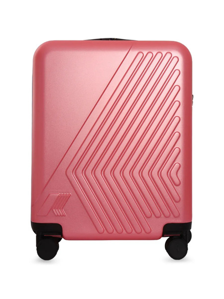  K-way Eudoxie Embossed Trolley - Pink 