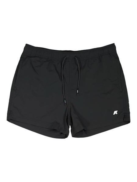  K-way Hazel Beach Logo-appliqué Swim Shorts - Black 