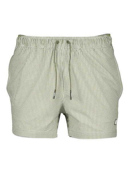  K-way Hazel Striped Swim Shorts - Green 