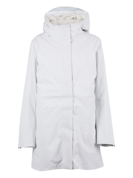  K-way Hooded Padded Jacket - Grey 
