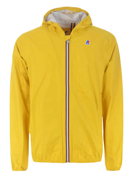 K-way Hooded Zip-front Jacket - Yellow 