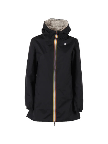  K-way Hooded Zip Jacket - Black 