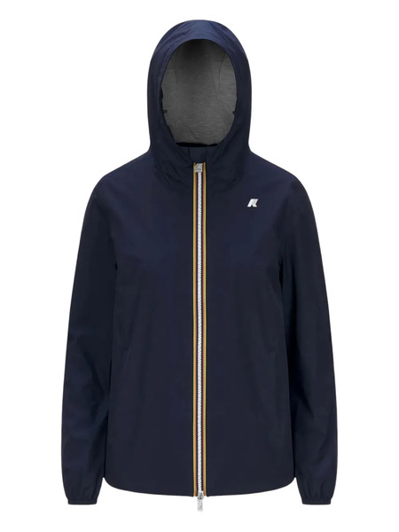  K-way Hooded Zip Jacket - Blue 