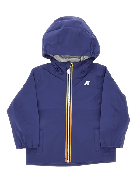  K-way Jack Hooded Waterproof Jacket - Blue 