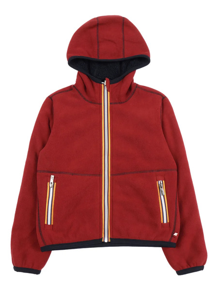  K Way Kids Fleece Reversible Hoodie - Blue 