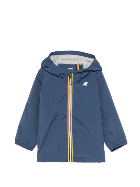  K Way Kids Hooded Zip Jacket - Blue 