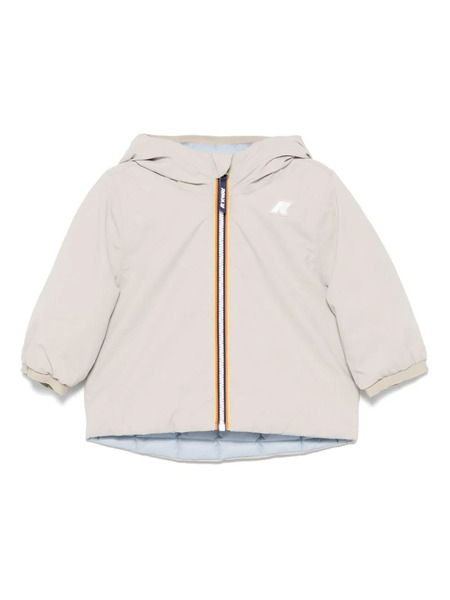  K Way Kids Le Vrai 3.0 Claude Jacket - Neutrals 
