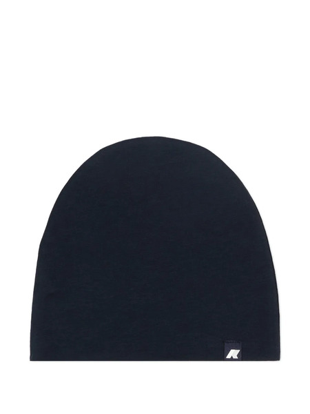  K Way Kids Logo-patch Beanie - Blue 