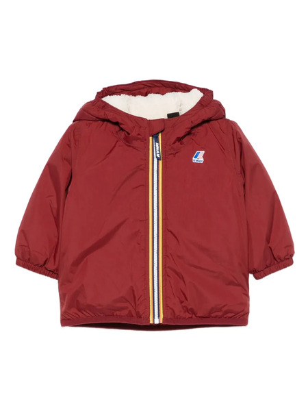  K Way Kids Logo-patch Jacket - Red 