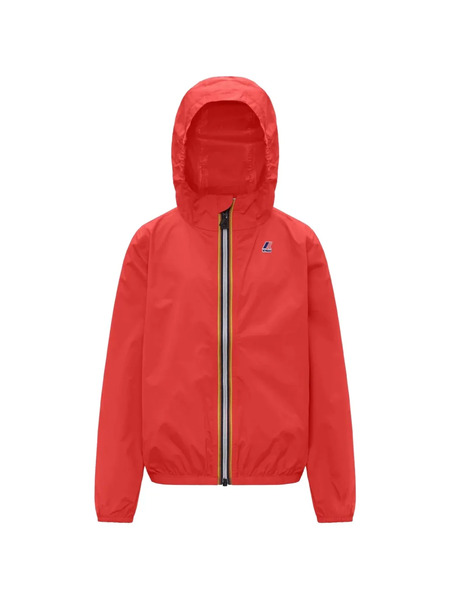  K Way Kids P. Le Vrai 4.0 Claude Hooded Jacket - Red 