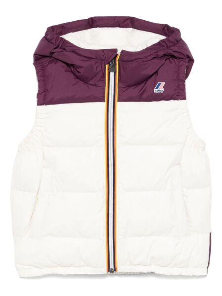  K Way Kids P. Le Vrai 3.0 Orlan Heavy Warm Gilet - White 